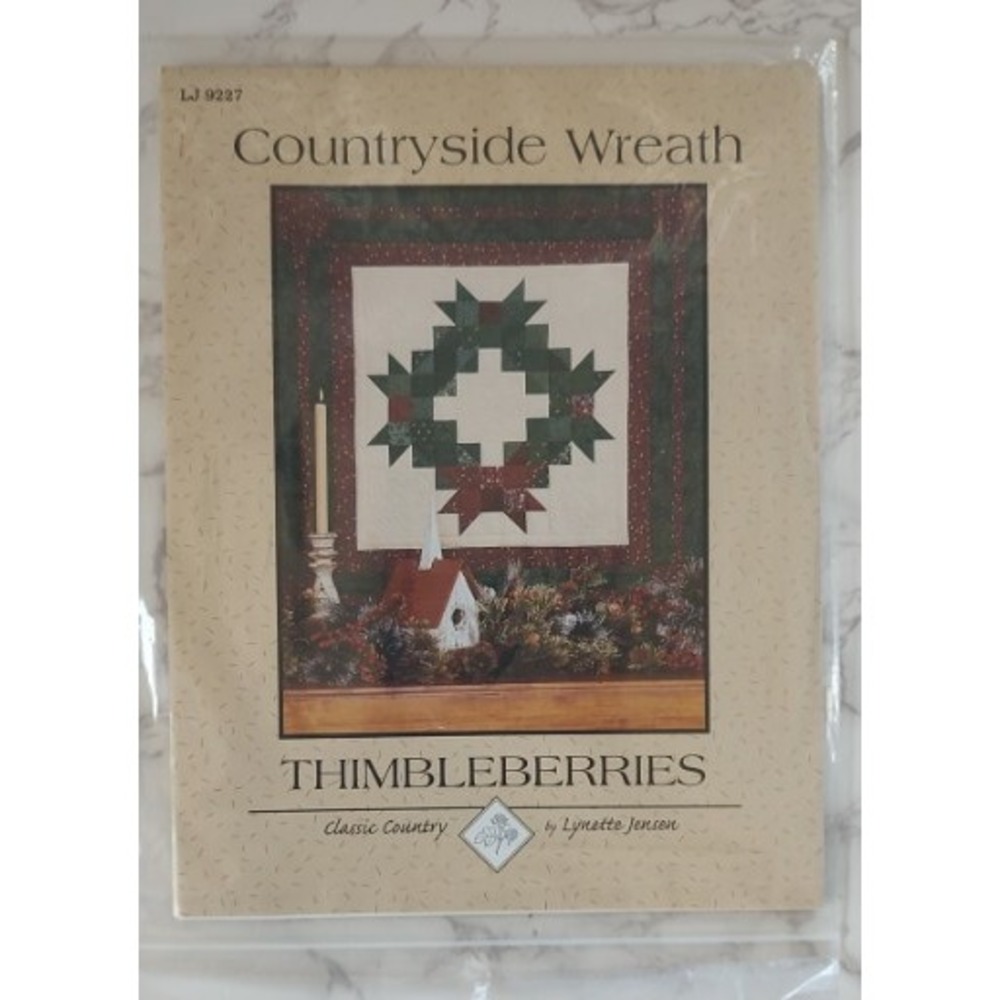 Thimbleberries QUILT PATTERN Countryside Wreath LJ9227-NEW P76